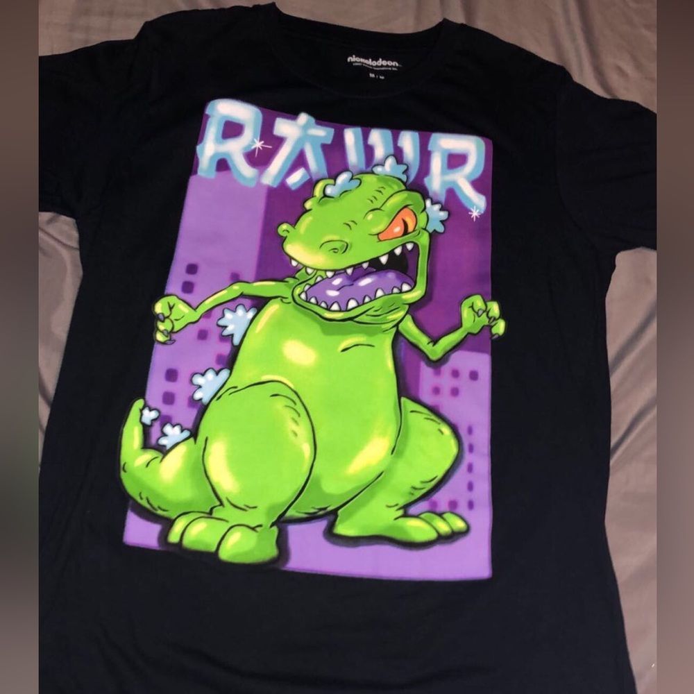 Black Nickelodeon Reptar Shirt (M)